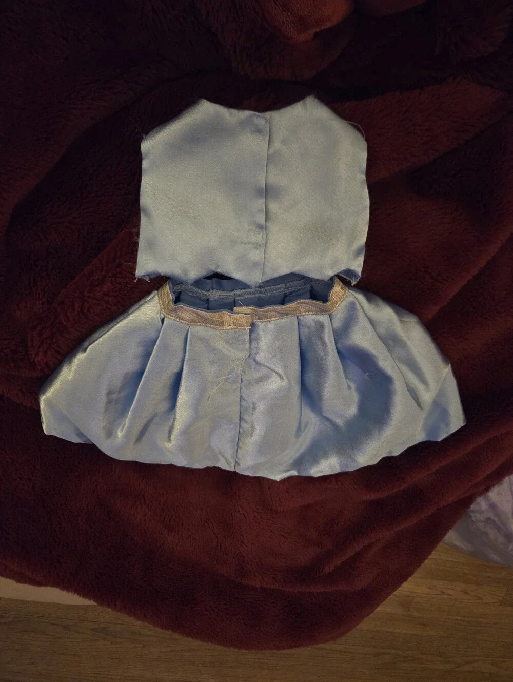 American girl doll Cinderella dress